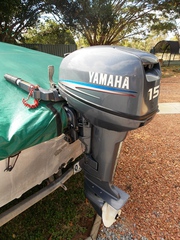 Yamaha 15 h.p. Outboard Motor